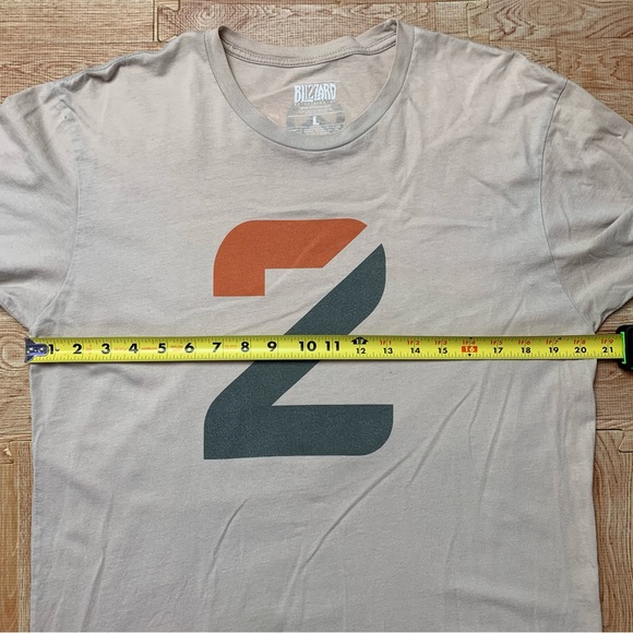 Overwatch 2 Shirt Men’s Size Large BlizzCon Video Game Graphic Tee Blizzard Rare - Picture 7 of 10